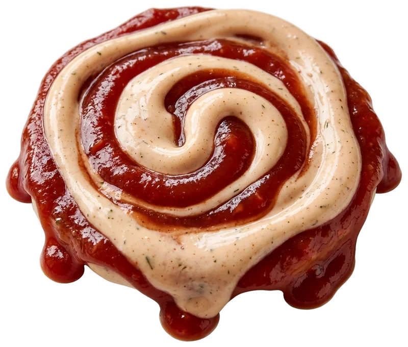 Ketchup & Salsa burger